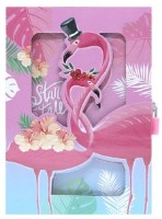 Блокнот New World Flamingo A5 (B0389)