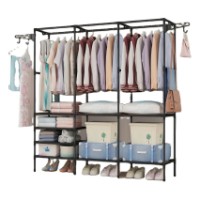 Гардеробная стойка для одежды 4Life Metal 3-section 160x36x170cm