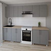 Кухонный гарнитур Smartex K1 260 Graphite (30029)