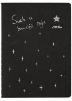 Блокнот New World Black 14.5x13cm (CF1338)