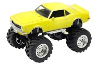 Mașină Welly Monster Truck 1:38 1968 Chevrolet Camaro Z28 Big Wheel (47007GW)