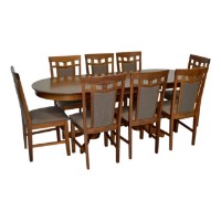 Комплект для столовой Evelin HV-31N Burnish + 8 Deepa R Burnish/Ekea-12