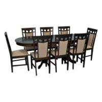 Комплект для столовой Evelin HV-31N Chocolate + 8 Deepa R Chocolate/NV-3WP