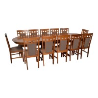 Комплект для столовой Evelin HV-33V Burnish + 12 Deepa R Burnish/Ekea-12