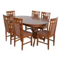 Комплект для столовой Evelin HV-33V Burnish + 6 Deepa R Burnish/Ekea-12