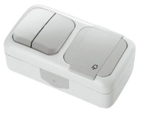 Выключатель и розетка Viko Palmiye (95555482)