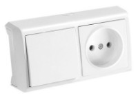 Выключатель и розетка Viko Vera (95681186)