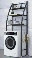 Стеллаж для стиральной машины 4Life Florina Black