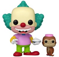 Figura Eroului Funko Pop The Simpsons: Krusty the Clown and Teeny S11 (077243)