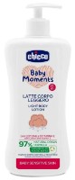 Cremă pentru bebeluși Chicco Baby Moments Sensitive Milk 0m+ 500ml