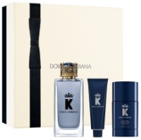 Set de parfumuri pentru el Dolce & Gabbana K EDT 100ml + Shower Gel 50ml + Deo Stick 75 ml