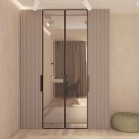 Dulap Bayro Modena 1800x2400x530 Grey Stone (604785)