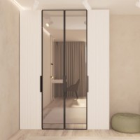 Dulap Bayro Modena 1800x2400x530 White (604784)