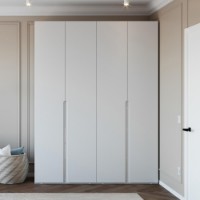 Dulap Bayro Modena 1800x2400x530 White (604788)