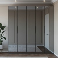 Шкаф Bayro Modena 2250x2400x530 Grey Stone (604791)