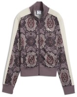 Jachetă damă Puma T7 Vintage Prep Aop Raisin Jacket, s.XL