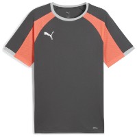 Tricou bărbătesc Puma Individualliga Jersey Shadow Gray/Puma White/Glowing Red, s.S