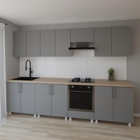 Кухонный гарнитур Smartex K1 300 Graphite (30041)