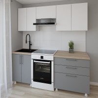 Кухонный гарнитур Smartex K2 200 White/Graphite (30050)