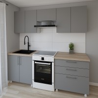 Кухонный гарнитур Smartex K2 220 Graphite (30059)