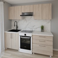 Кухонный гарнитур Smartex K2 220 Light Oak (30060)