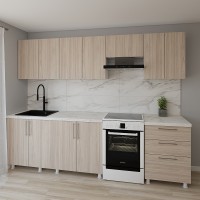 Кухонный гарнитур Smartex K2 280 Light Oak (30078)