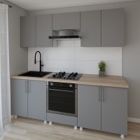 Кухонный гарнитур Smartex K3 220 Graphite (30101)