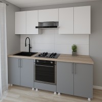 Кухонный гарнитур Smartex K3 220 White/Graphite (30098)