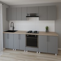 Кухонный гарнитур Smartex K3 260 Graphite (30113)