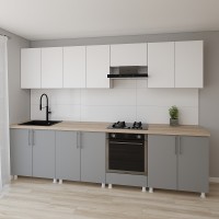 Кухонный гарнитур Smartex K3 300 White/Graphite (30122)
