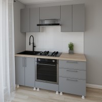 Кухонный гарнитур Smartex K4 180 Graphite (30131)