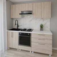 Кухонный гарнитур Smartex K4 200 Light Oak (30138)
