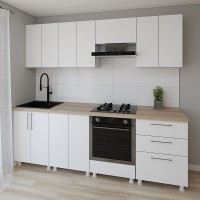 Кухонный гарнитур Smartex K4 240 White (30145)
