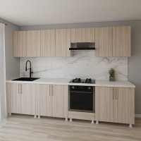 Кухонный гарнитур Smartex K4 300 Light Oak (30168)