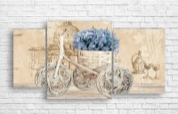 Pictură ArtDesign Romantic France 118x60cm (R-10133)