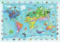 Пазл Clementoni Wildlife Map 60pcs (26072)