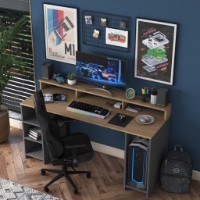 Письменный стол Trendy HA110 2629 Walnut/Anthracit 160x55x89.5cm GTR001119