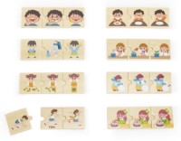 Пазл Viga Logical Sequences Set 24pcs (6971608447501)