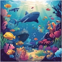 Пазл Три Совы Морская жизнь 64шт