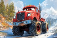 Пазл Три Совы Суровый грузовик 24шт