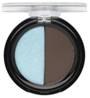 Fard de pleoape Aden Cosmetics Powder Duo №3 Blue/Dark Grey