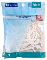 Scobitoare Excellent Dental Care (38641) 75pcs