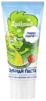 Детская зубная паста Happy Moments Дракоша Клубника 60мл