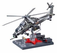 Set de construcție Sluban Model Bricks: WZ-10S Helicopter 914pcs (6938242961985)