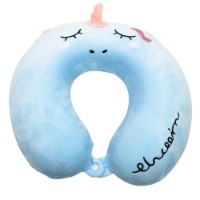 Подушка туристическая Memory Light Blue