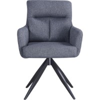 Scaun Interdepo Leo Dark Gray