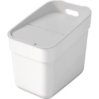 Coș de gunoi Curver Ready To Collect 20L White/Grey (252105)