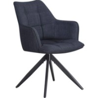 Scaun Interdepo Rex Dark Gray