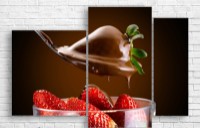 Картина ArtDesign Strawberry dessert 142x96cm (E-10081)