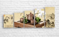 Pictură ArtDesign Tea ceremony 135x55cm (E-10140)